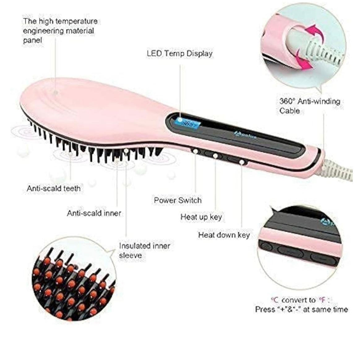 Hair straightener HQT 906