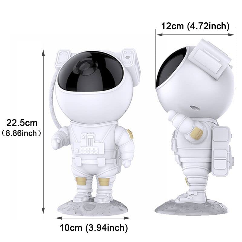 Astronaut Galaxy Projector Light for Bedroom For Birthday Gifts, LED - Astronaut Projector (White)