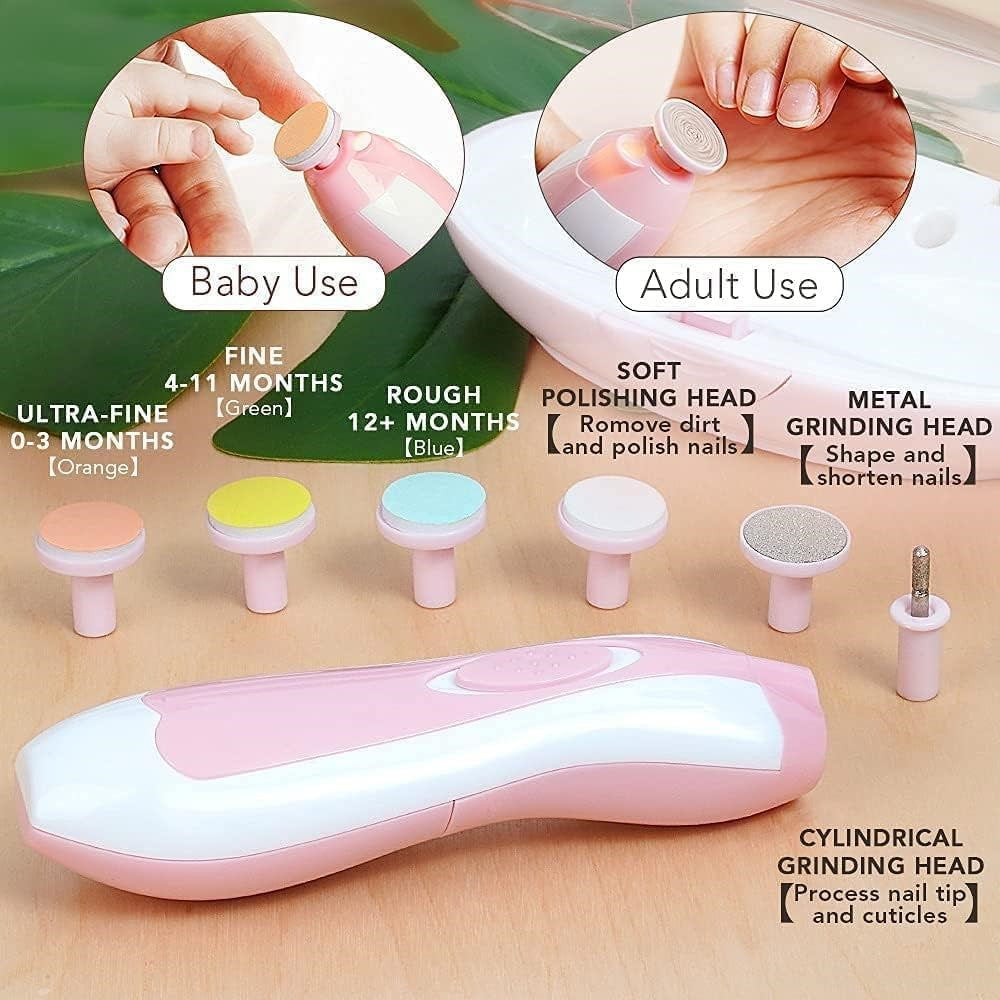 Baby Nail Trimmer Electric Safe Baby Nail Grooming kit