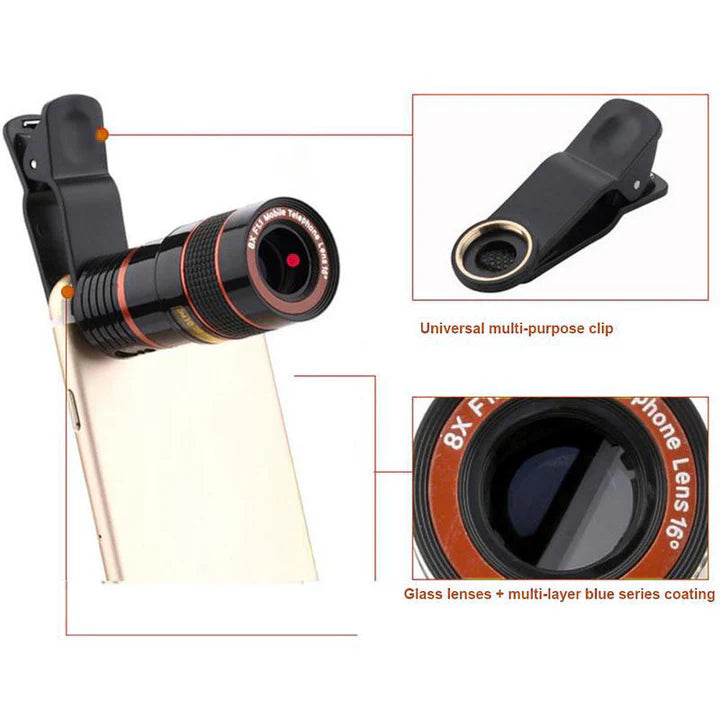 8x Lens for mobile