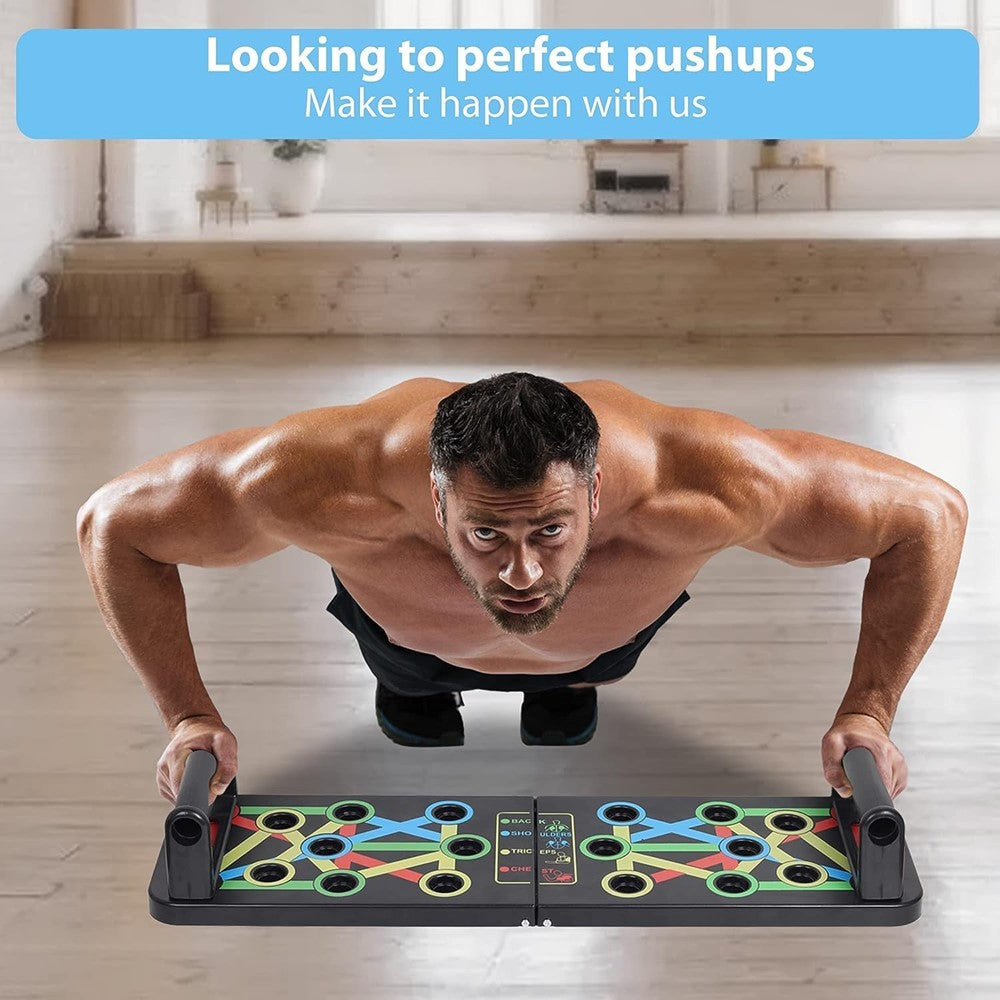 Pushup Board Fitness Equipment For Home Gym For Men Pushup Board Women Push Up Stand Exercise Equipment Pack of 1
