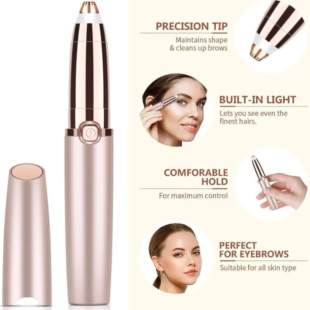 Flawless eyebrows trimmer