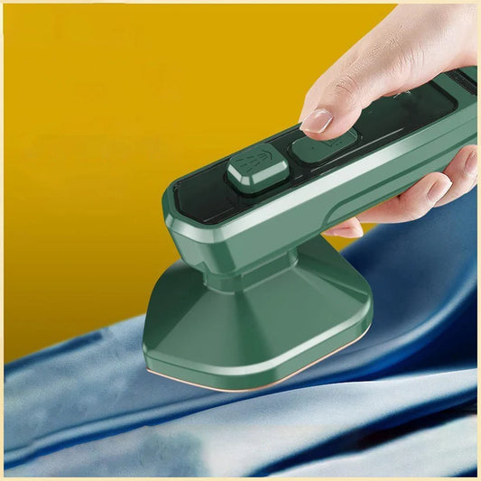 MiniFold Travel Steam Iron – Compact, Dual-Mode Dry & Wet Iron for All Fabrics"