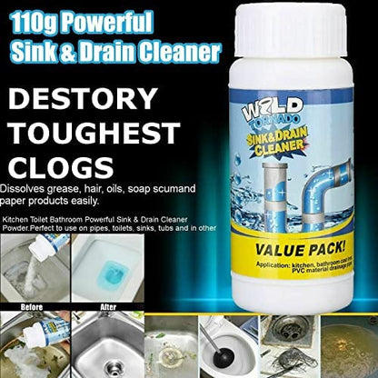 Sink drain cleaner