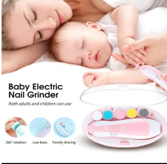 Baby Nail Trimmer Electric Safe Baby Nail Grooming kit