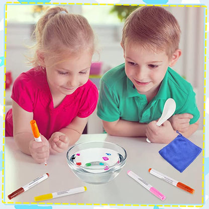 11-Piece Magical Floating Ink Marker Pen Set with Ceramic Spoon
