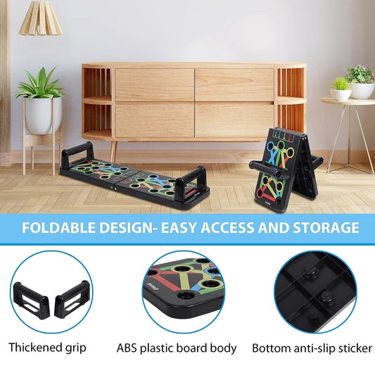 Pushup Board Fitness Equipment For Home Gym For Men Pushup Board Women Push Up Stand Exercise Equipment Pack of 1