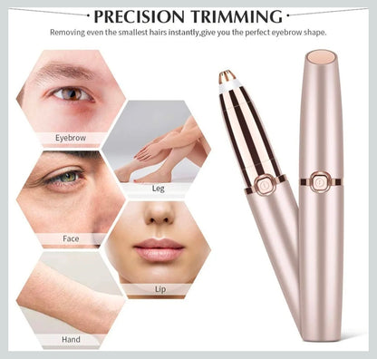 Flawless eyebrows trimmer